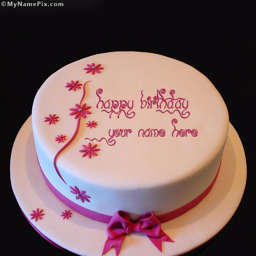 Write name on Geez Birthday Cake - happy birthday cake with name