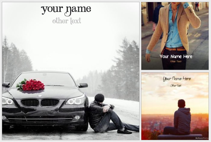 Dp For Boys With Name And Quotes