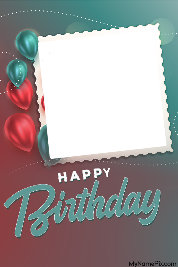 Happy Birthday Beautiful Wish Card With Name and Picture