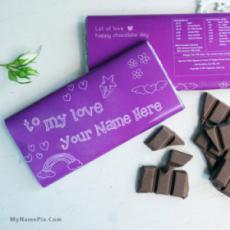 Best Chocolate Day Wish With Name
