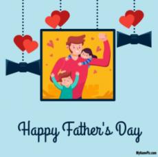 Happy Fathers Day Wishes With Name And Photo