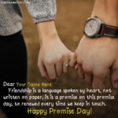 Happy Promise Day Quotes With Name