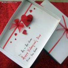 Happy Valentine Day With Name