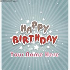 Happy Birthday With Name