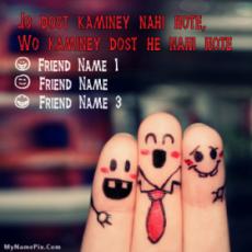 Kaminey Dost With Name