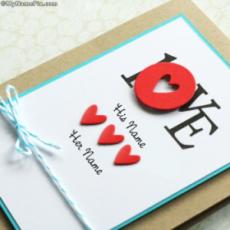 LOVE Note With Name