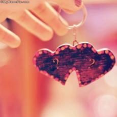 Lovely Couple Hearts With Name