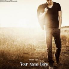 Heartbroken Boy Display Photo