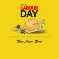 Write Name On Labour Day Images