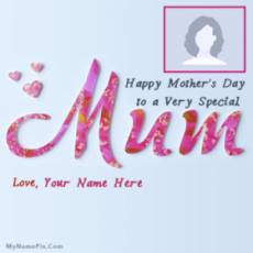 Unique Mothers Day With Name
