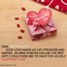Valentines Day Messages With Name