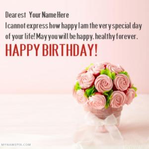 Happy Birthday Wishes With Name