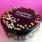 Chocolate Bunties Birthday Cake With Name