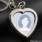 Heart Frame Key Chain With Picture