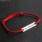 Personalized Cool Red Band With Name