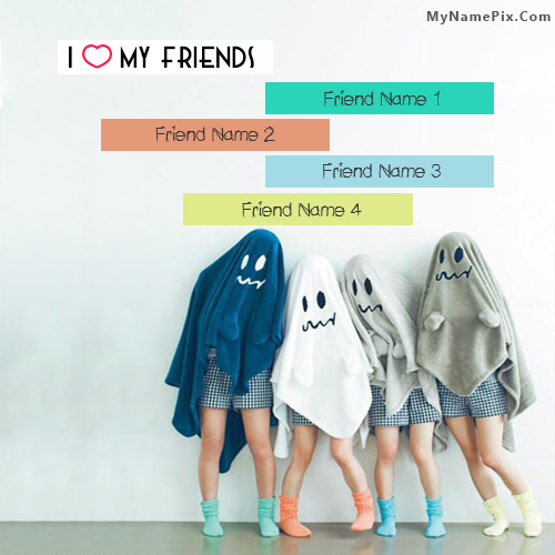 Best I Love My Friends Photo With Names