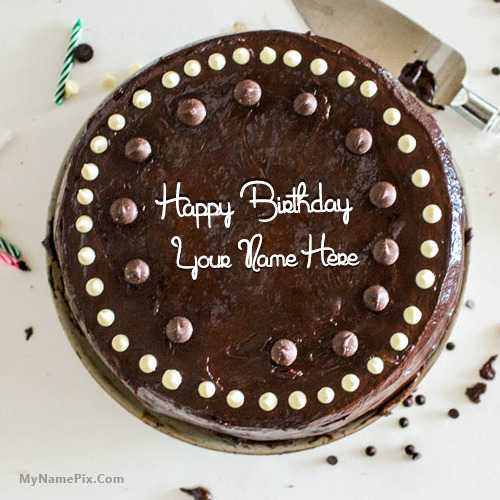 Cool Chocolate Birthday Cake