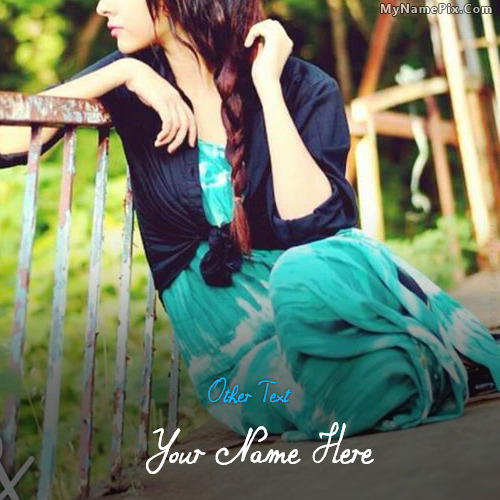 Girl in Green With Name