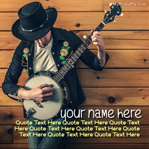Guitarist Boy Images With Name Quote Image With Name