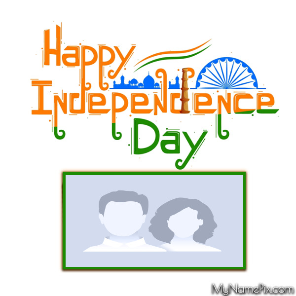 India Independence Day Card With Your Picture