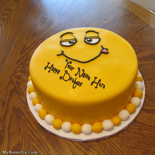 Funny Cake for Kids With Name