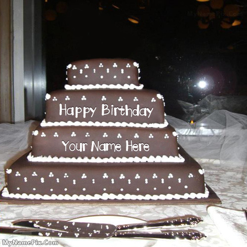 Happy Birthday Layered Cake With Name - Itm Happy BirthDay LayereD Cake Name Pix 2014 08 27 19 19 17 1