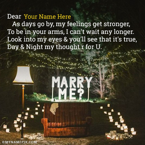 Love Proposal Day Quotes With Name