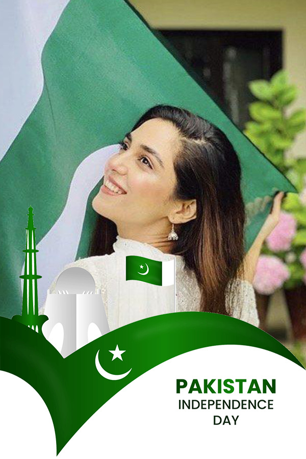 Pakistan Independence Day Beautiful Full Frame Picture Card