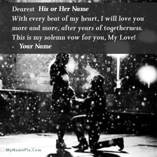 Propose Day Couple