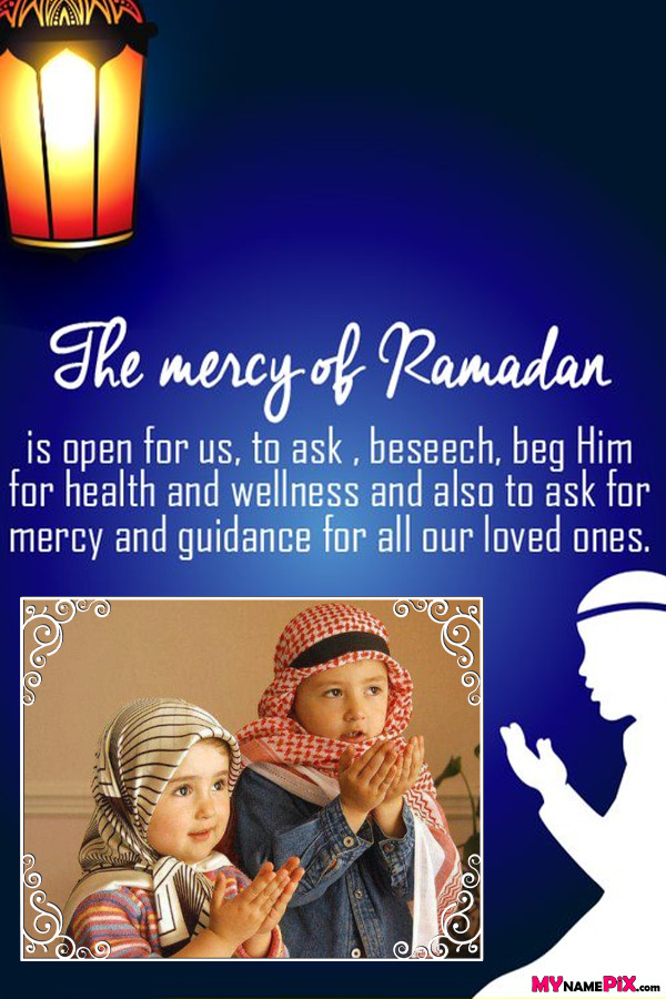 Ramadan Mubarak Beautiful Wish Card With Photo Quote And Share For Free