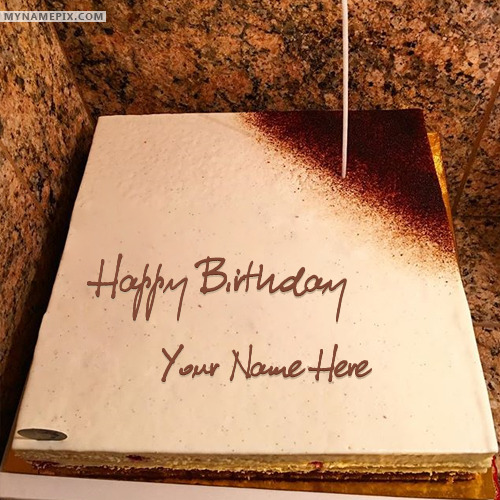 Square Icecream Birthday Cake