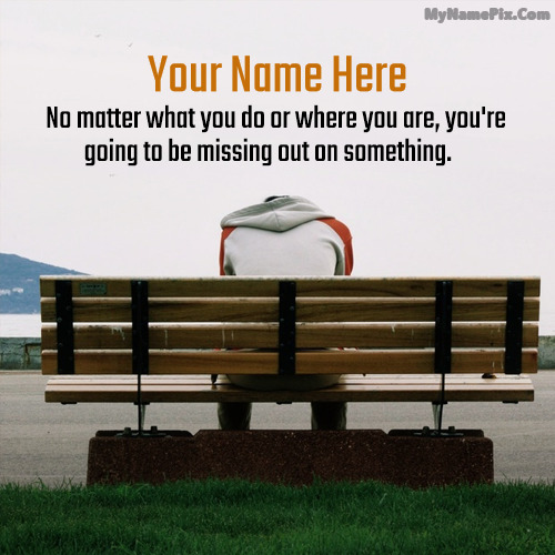 Too Sad Boy Quotes Pic With Name