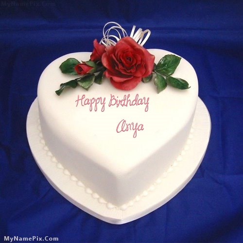Happy Birthday Anya Cakes, Cards, Wishes