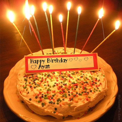Ayat Happy Birthday Cakes Pics Gallery