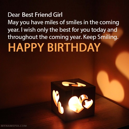 happy birthday for a friend girl