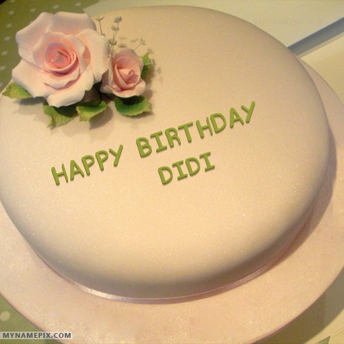 Gluten Free Personalised Birthday Cake – Didi Cakes