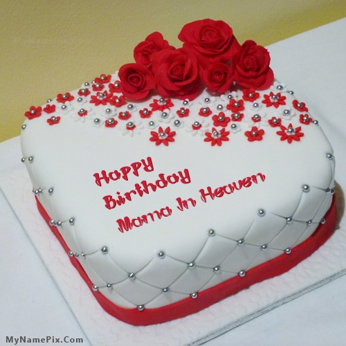 Happy Birthday Mama Cake Man  Greet Name
