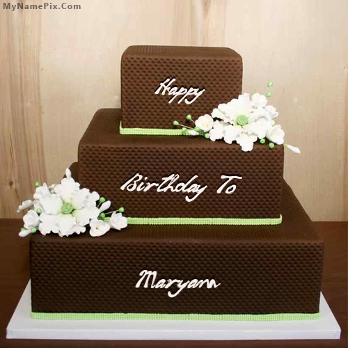  18th Chocolate Birthday Cake For Maryam