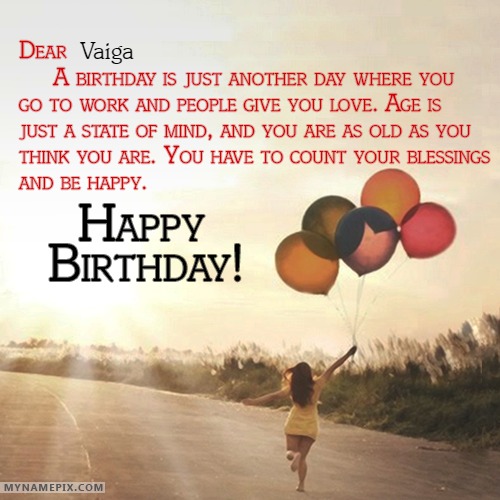 Happy Birthday Vaiga Cakes, Cards, Wishes